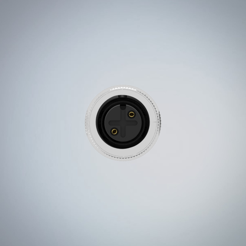 M12-2P(F)A CODE金屬組裝式防水連接器(右上左下)_HGF2-M1202P-53-11