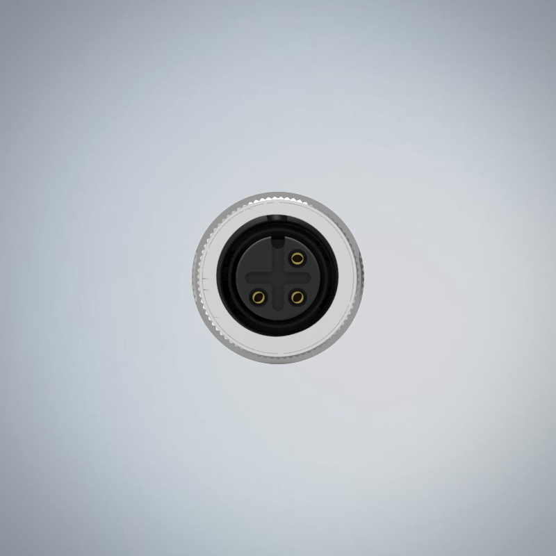 M12-3P(F)A CODE金屬組裝式防水連接器(左塞孔)_HGF2-M1203P-53-11