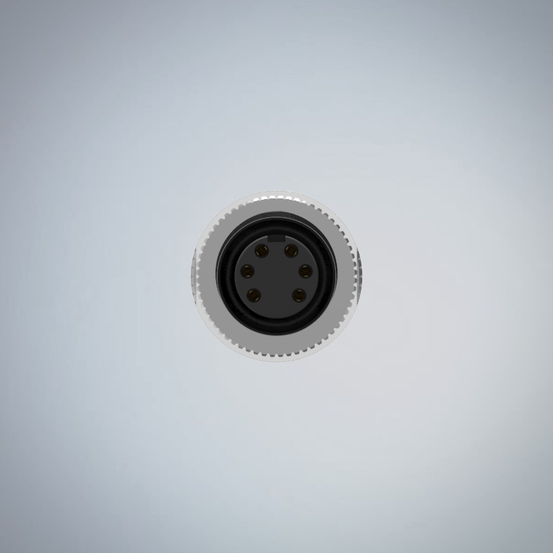 M12-6P(F)金屬組裝式防水連接器(下塞孔)_HGF2-M1206P-93-11