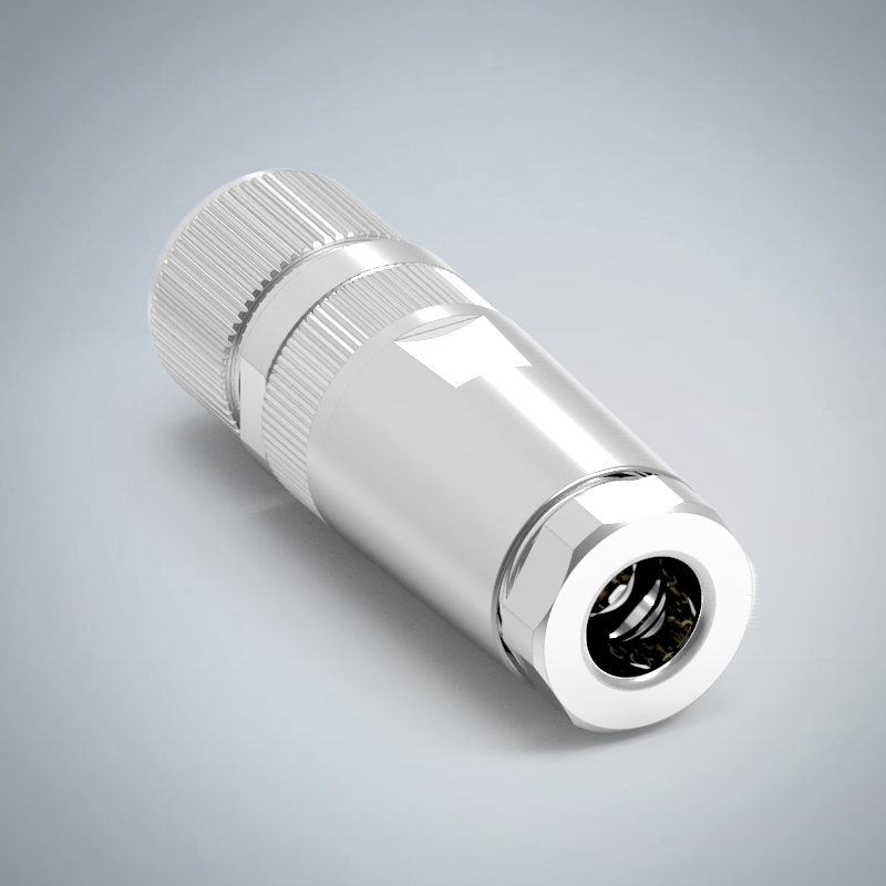 M12-12P(F)A CODE金屬組裝式防水連接器_HGF2-M1212P-04