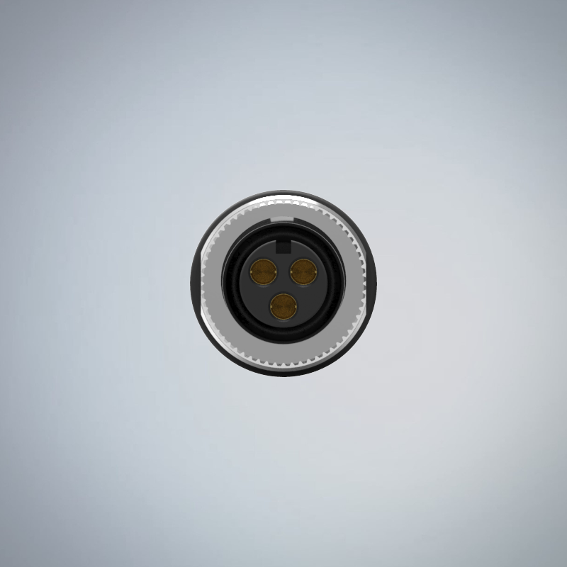 M12-3P(F)A CODE塑膠組裝式(大電流)