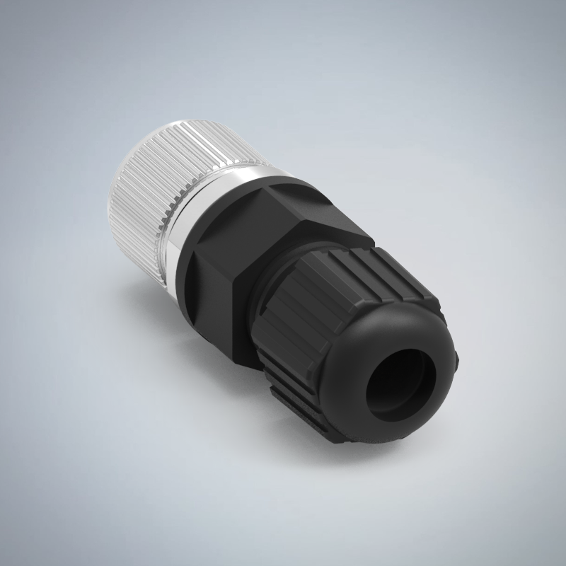 M12-12P(F)A CODE塑膠組裝式防水連接器_HGF2-M1212P-39-11