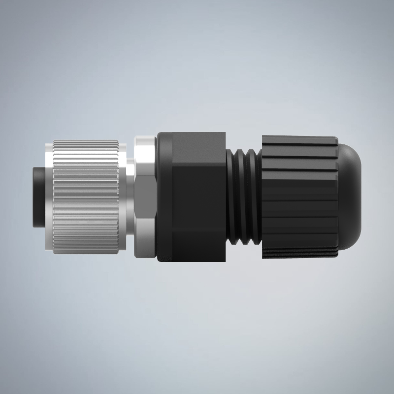 M12-12P(F)A CODE塑膠組裝式防水連接器_HGF2-M1212P-39-11