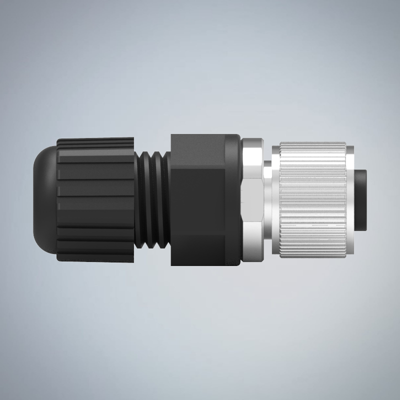 M12-12P(F)A CODE塑膠組裝式防水連接器_HGF2-M1212P-39-11