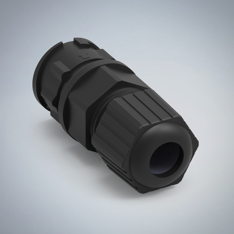 D SIZE-5P(M)快鎖半牙組裝式防水連接器_HGM2-DS05P-132-11