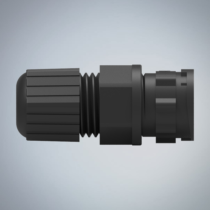 D SIZE-5P(M)快鎖半牙組裝式防水連接器_HGM2-DS05P-132-11