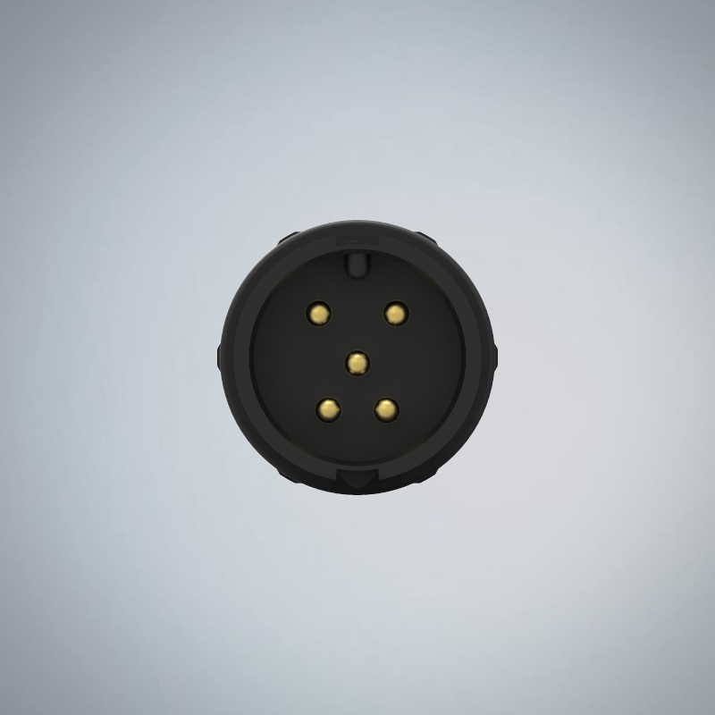 D SIZE-5P(M)快鎖半牙組裝式防水連接器_HGM2-DS05P-132-11