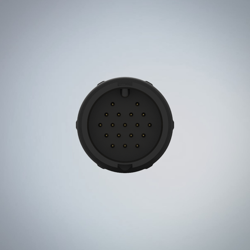 D SIZE-18P(M)快牙半牙組裝式防水連接器_HGM2-DS18P-19-11