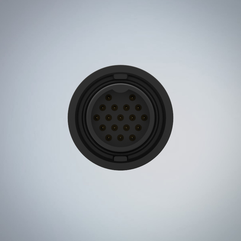 D SIZE-18P(F/M)快鎖半牙組裝式防水連接器_HGM2-DS18P-18-11
