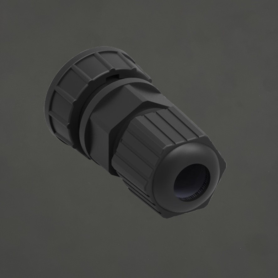 D SIZE-5P(F)快鎖半牙組裝式防水連接器_HGF2-DS05P-161-11