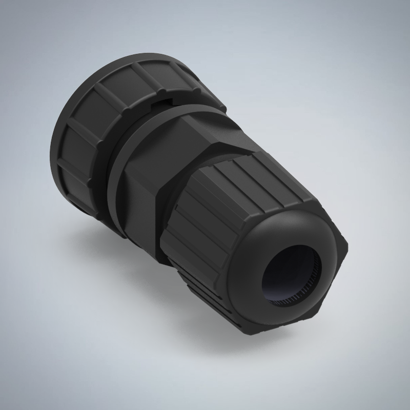 D SIZE-7P(F)快鎖半牙組裝式防水連接器_HGF2-DS07P-13-11