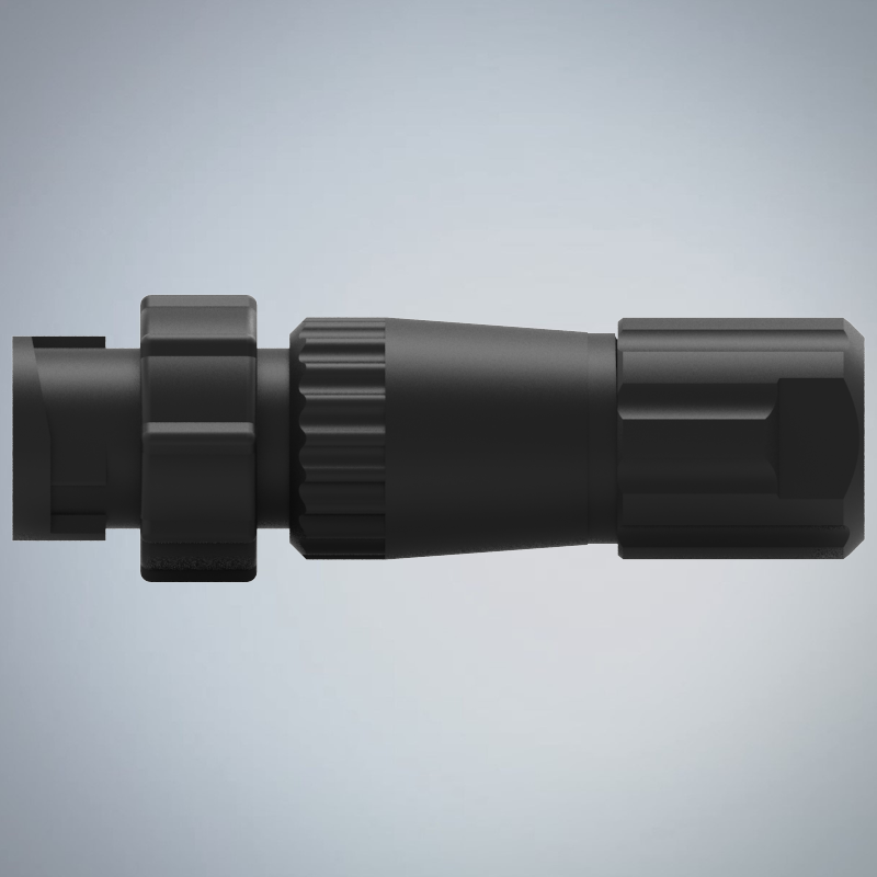 A SIZE-4P(M)快鎖半牙組裝式防水連接器_HGM2-AS04P-169-11