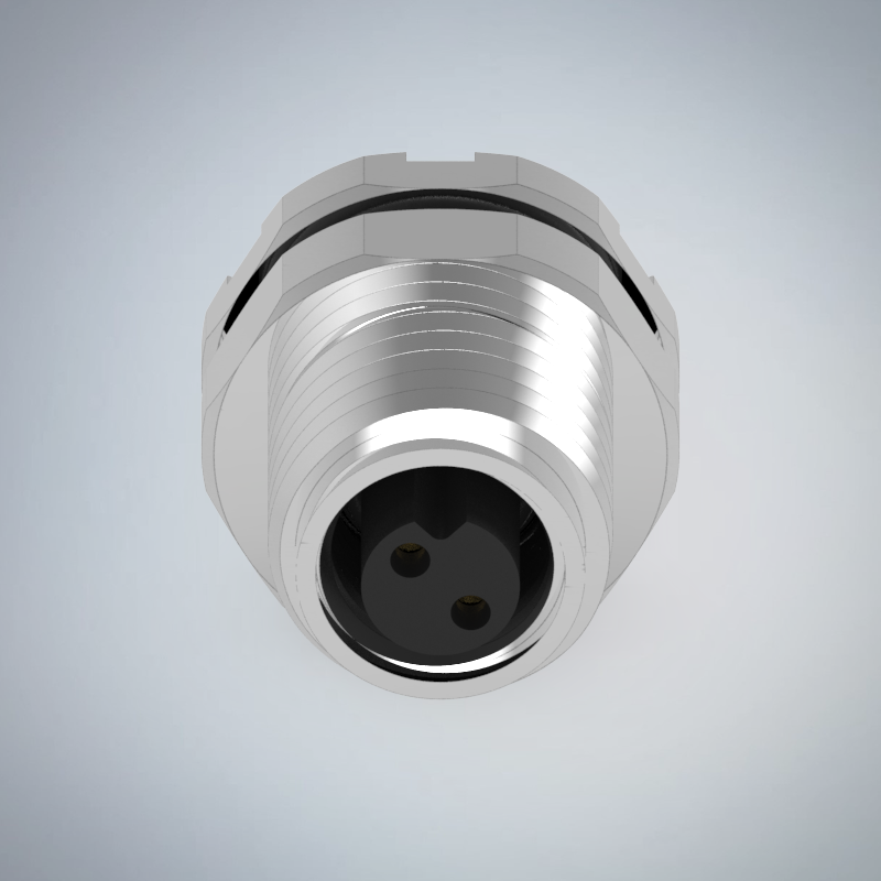 M5-2P(F)板端前鎖插板式防水連接器_HGF2-M502P-32-11