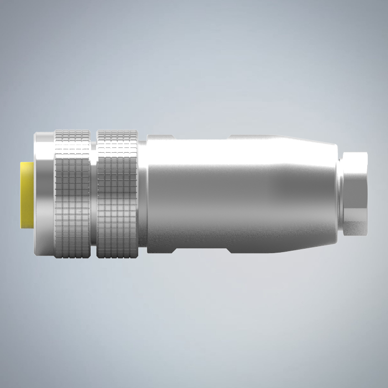 M23-5P(F)金屬組裝式防水連接器_HGF2-M2305P-117-11