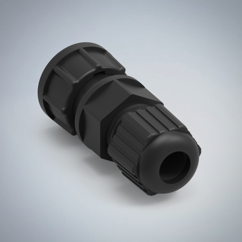B SIZE-2P(F)快鎖半牙組裝式防水連接器(10A)_HGF2-BS02P-54-11