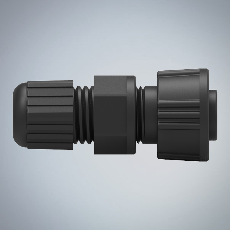 B SIZE-2P(F)螺牙全牙組裝式防水連接器(5A)_HGF2-BS02P-57-11