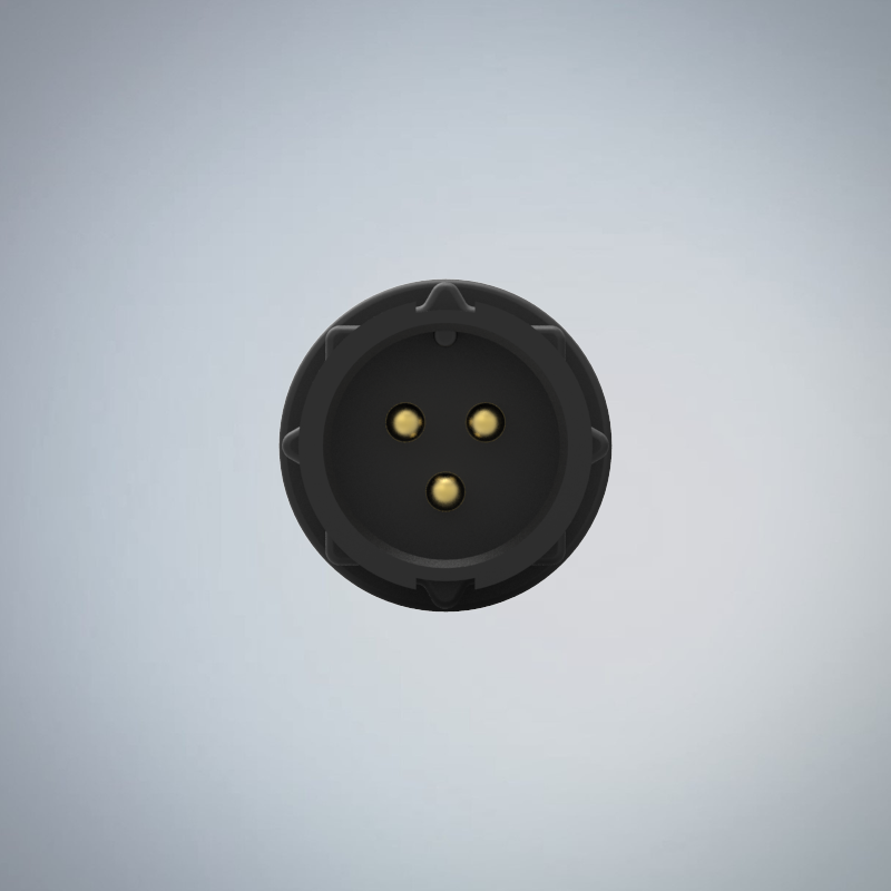 C SIZE-3P(M)快鎖半牙組裝式防水連接器(20A)_HGM2-CS03P-108-11