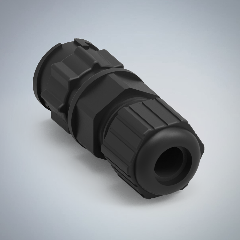 C SIZE-7P(M)快鎖半牙組裝式防水連接器(5A)_HGM2-CS07P-20-11