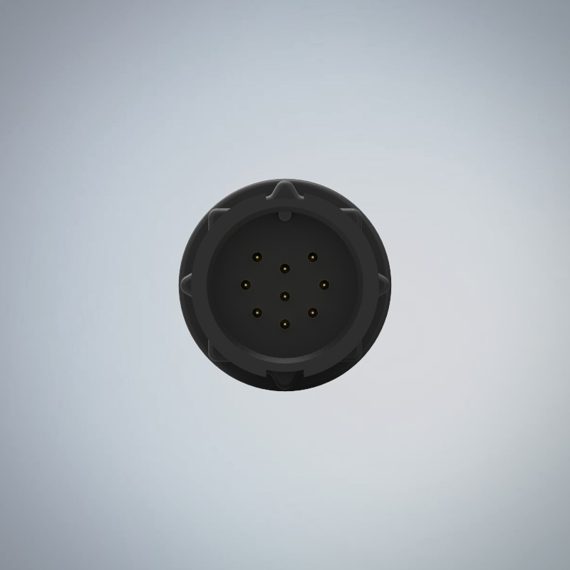 C SIZE-9P(M)快鎖半牙組裝式防水連接器(5A)_HGM2-CS09P-19-11