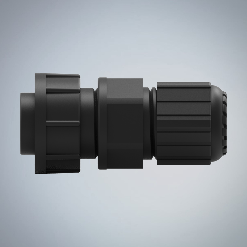 C SIZE-3P(F/M)快鎖半牙組裝式防水連接器(20A)(三防呆)_HGM2-CS03P-95-11(三防呆)