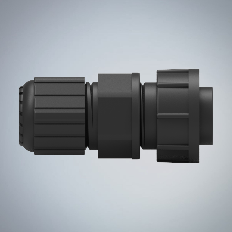 C SIZE-3P(F/M)快鎖半牙組裝式防水連接器(20A)(三防呆)_HGM2-CS03P-95-11(三防呆)