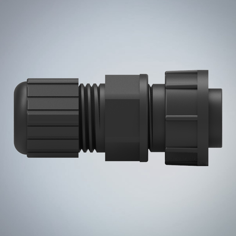 C SIZE-7P(F/M)快鎖半牙組裝式防水連接器(5A)_HGM2-CS07P-14-11
