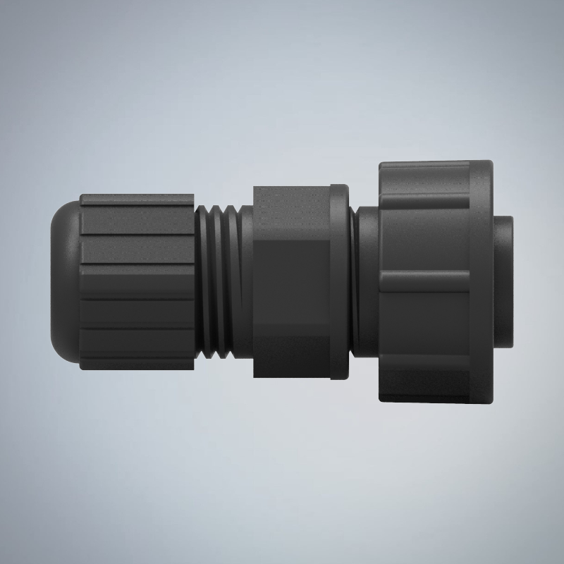 C SIZE-3P(F/M)螺牙全牙組裝式防水連接器(20A)_HGM2-CS03P-111-11