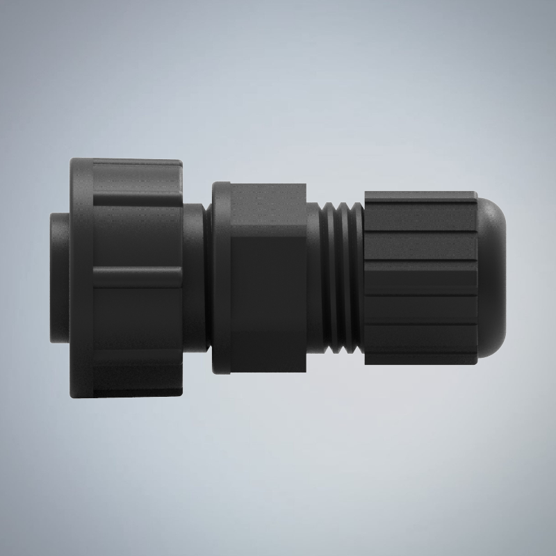 C SIZE-3P(F/M)螺牙全牙組裝式防水連接器(20A)_HGM2-CS03P-111-11