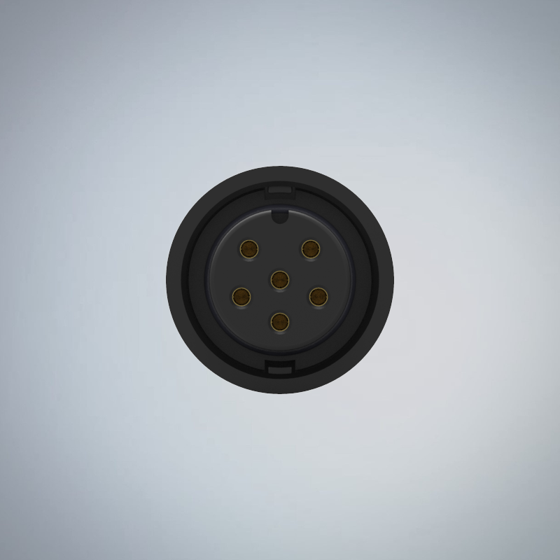 C SIZE-6P(F)快鎖半牙組裝式防水連接器(10A)_HGF2-CS06P-88-11