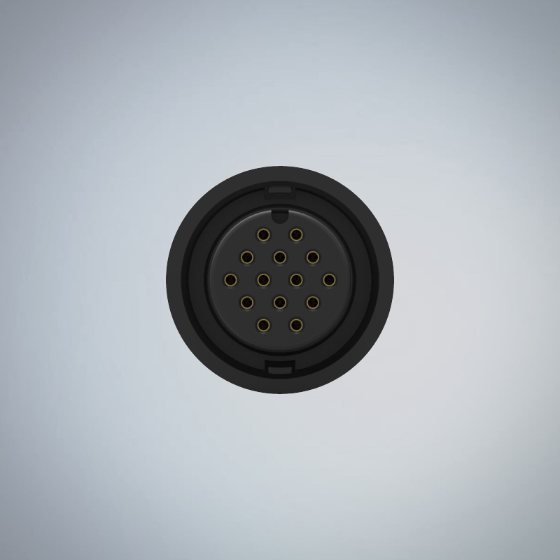 C SIZE-14P(F)快鎖半牙組裝式防水連接器(5A)_HGF2-CS14P-01-11