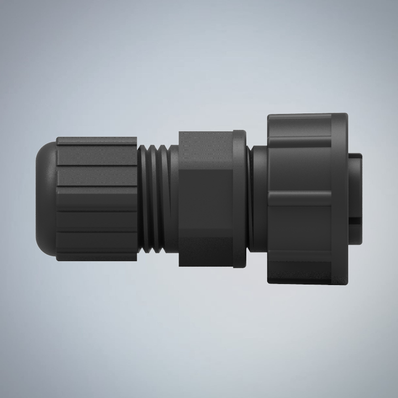 C SIZE-3P(F)螺牙全牙組裝式防水連接器(20A)(三防呆)_HGF2-CS03P-125-11(三防呆)