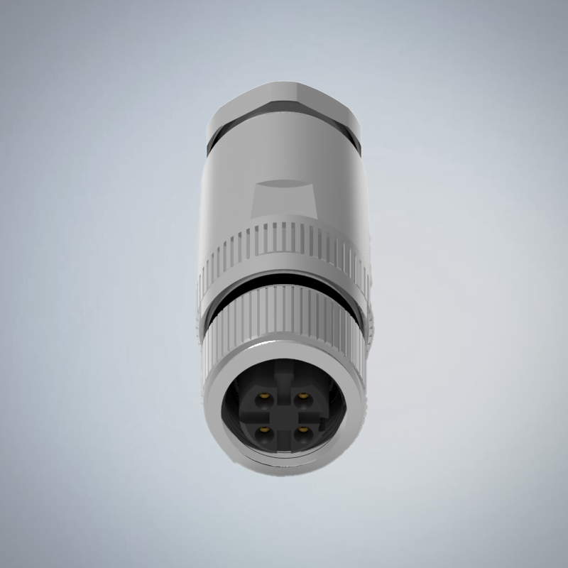 M12-4P(F)D CODE 金屬組裝式_HGF2-M1204P-94