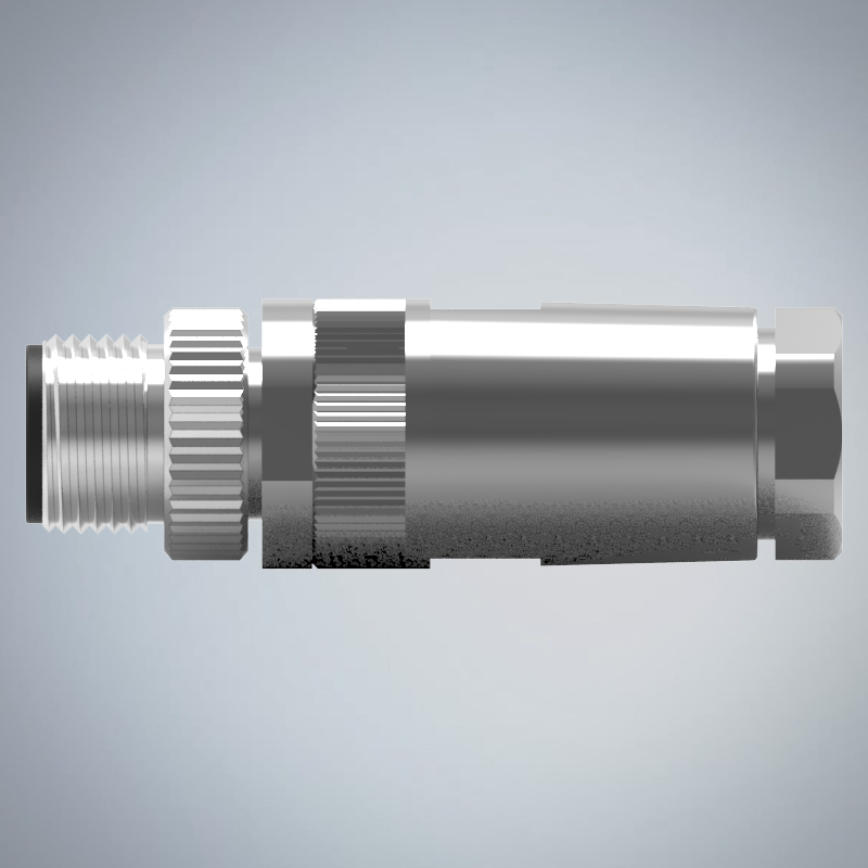 M12-12P(M)A CODE金屬組裝式防水連接器_HGM2-M1212P-16-11