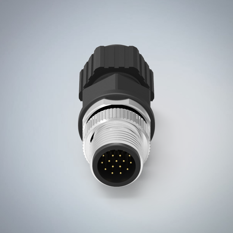 M12-17P(M)A CODE塑膠組裝式防水連接器_HGM2-M1217P-05-11