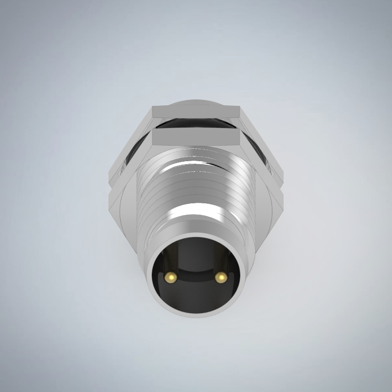 M8-2P(M)板端前鎖焊線式防水連接器_HGM2-M802P-19