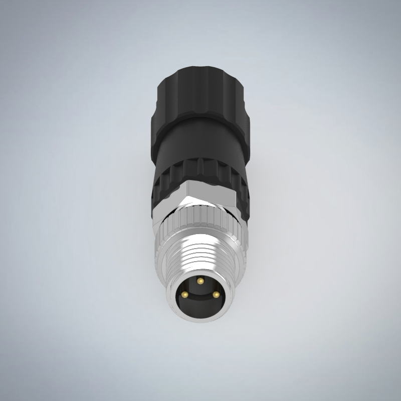M8-3P(M)組裝焊線式防水連接器_HGM2-M803P-103-11