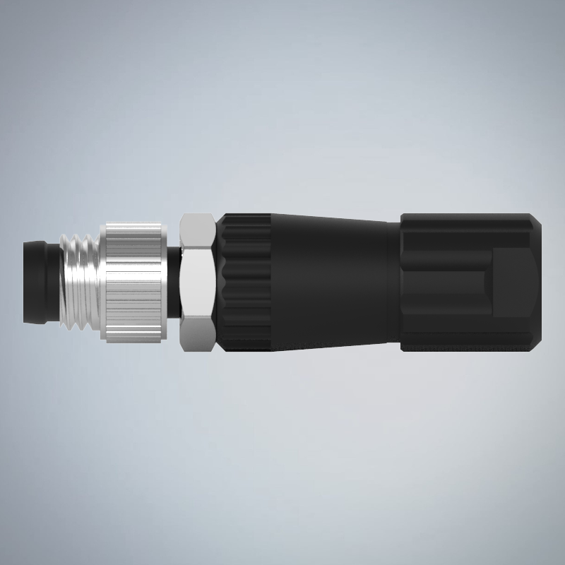 M8-8P(M)組裝焊線式防水連接器_HGM2-M808P-105-11