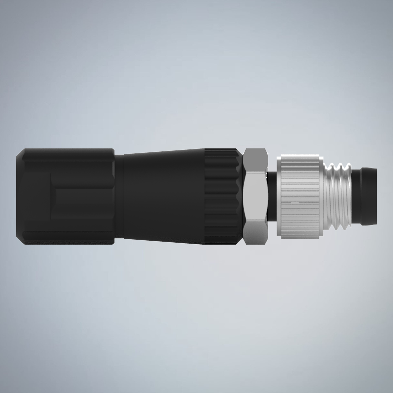 M8-8P(M)組裝焊線式防水連接器_HGM2-M808P-105-11