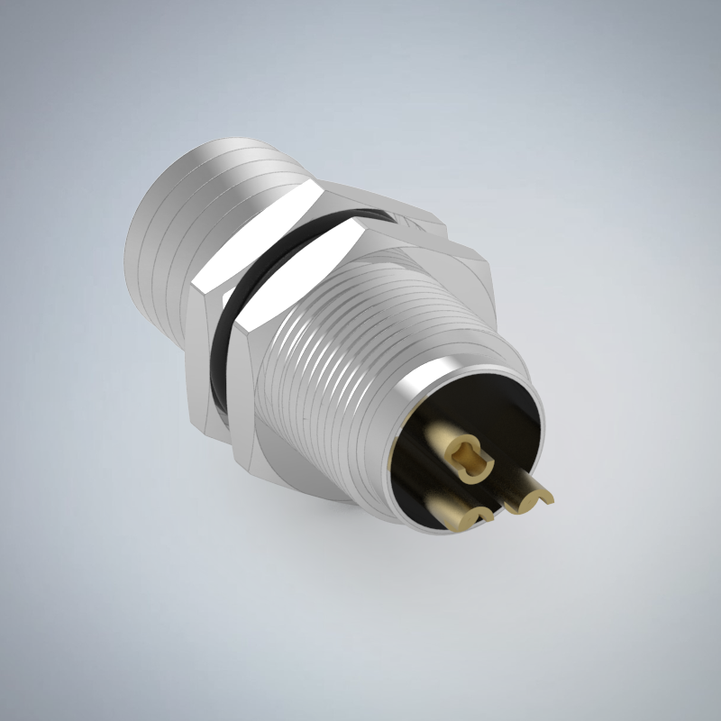 M8-3P(M)板端後鎖焊線式防水連接器_HGM2-M803P-45-11