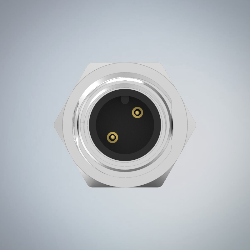 M12-2P(M)A CODE前鎖板焊線式防水連接器(右上左下)(PG9)_HGM2-M1202P-92-11