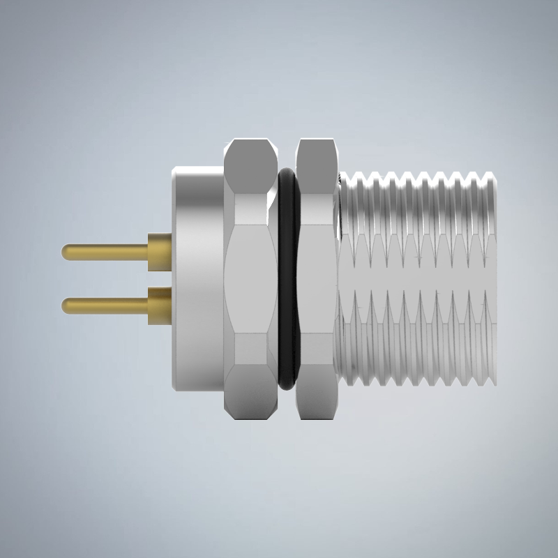 M8-3P(F)板端前鎖插板式防水連接器_HGF3-M803P-02-11