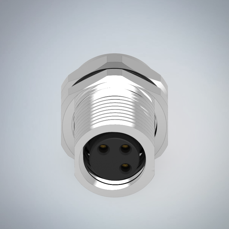 M8-3P(F)板端前鎖插板式防水連接器_HGF3-M803P-02-11