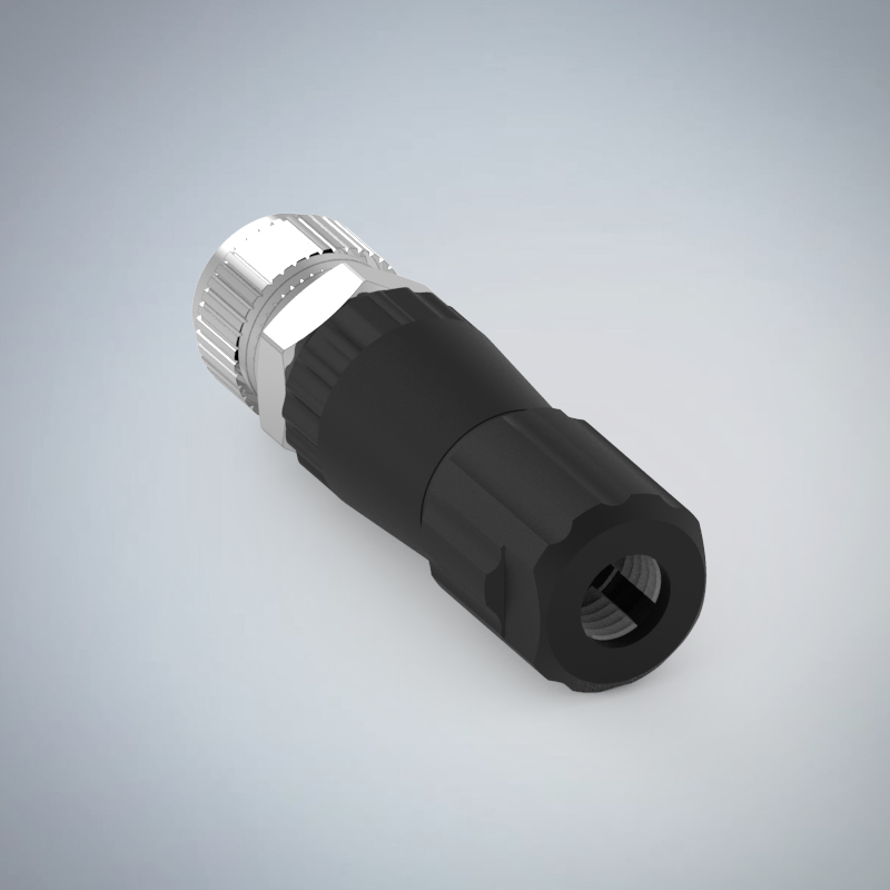 M8-6P(F)組裝焊線式防水連接器_HGF2-M806P-87-11