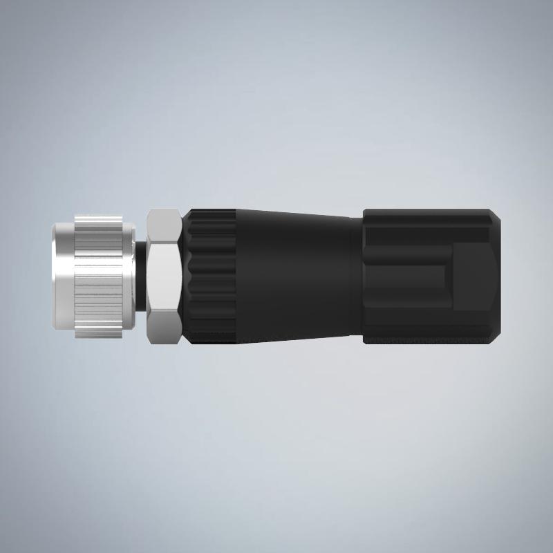 M8-6P(F)組裝焊線式防水連接器_HGF2-M806P-87-11
