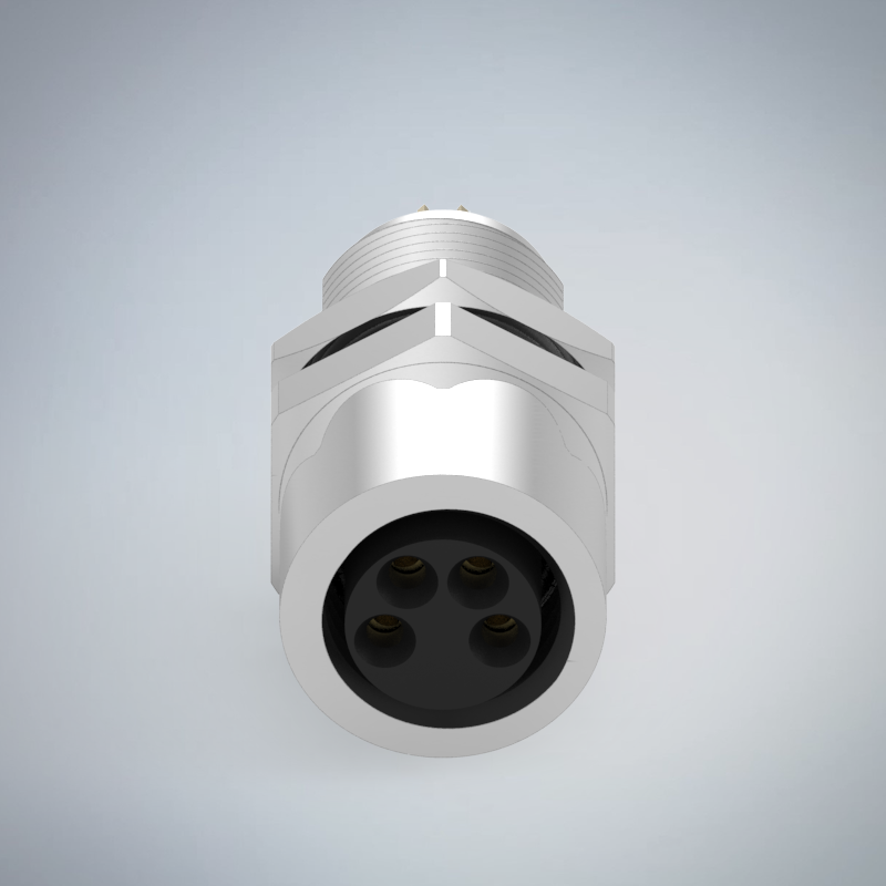 M8-4P(F)板端後鎖焊線式防水連接器_HGF2-M804P-102