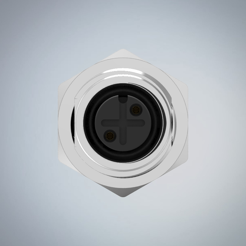 M12-2P(F)A CODE前鎖板焊線式接地防水連接器(右上左下)(PG9)_HGF2-M1202P-93-11