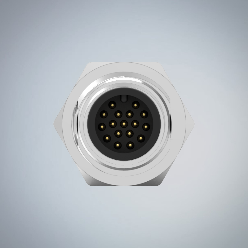 M12-17P(M)A CODE板端前鎖插板式防水連接器(PG9)_HGM3-M1217P-01-11