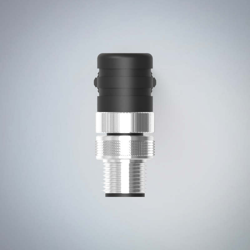 M12-4P(M)D CODE90度塑膠組裝式防水連接器_HGM2-M1204P-189-11