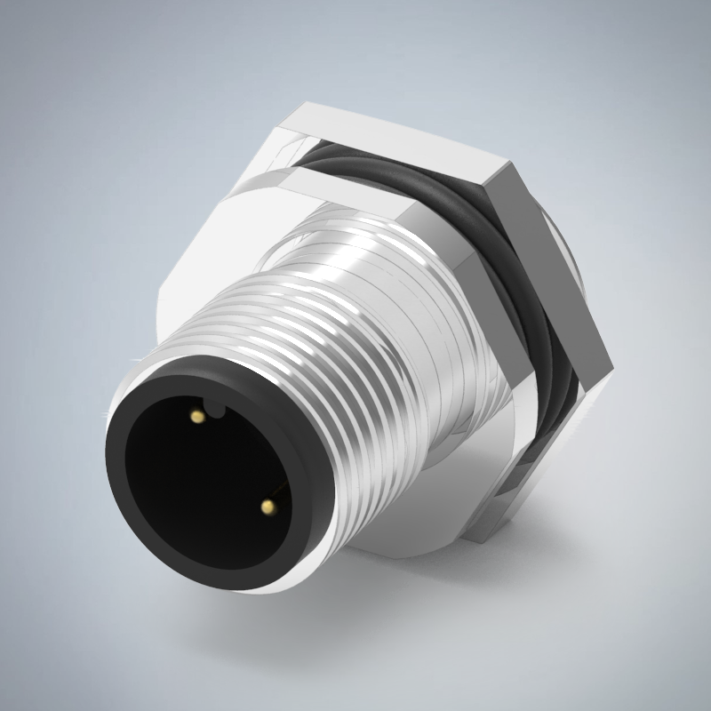 M12-2P(M)A CODE後鎖板焊線式防水連接器(左上右下)(PG9)_HGM2-M1202P-06