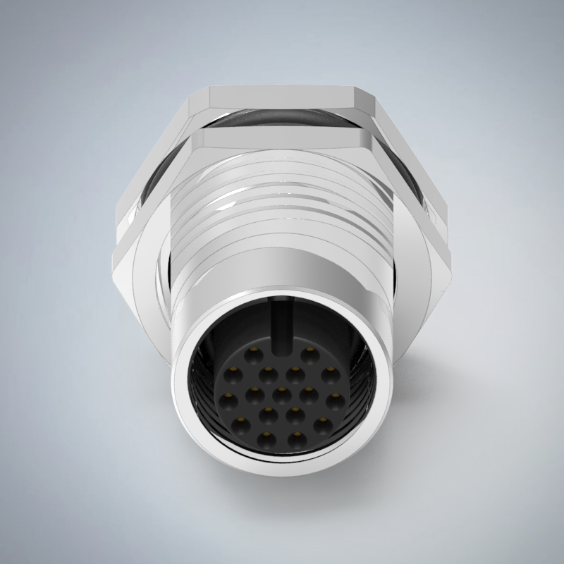 M12-17P(F)A CODE前鎖插板式防水連接器(PG9)_HGF3-M1217P-01-11